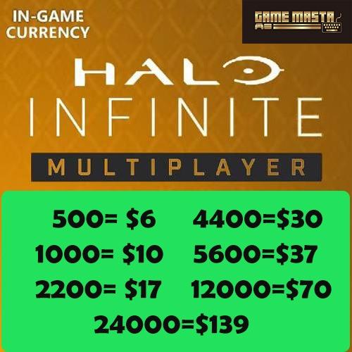 Halo Infinite Download Code 1000 Halo Credits Xbox & Windows 10