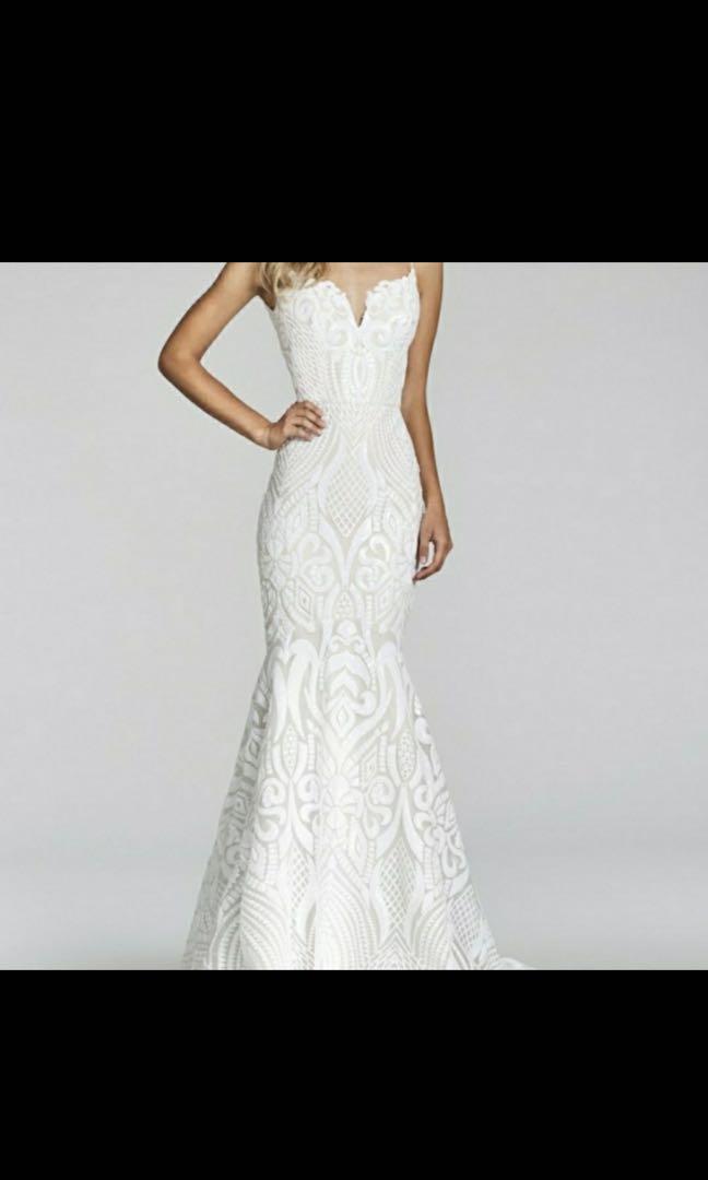 Hayley paige west wedding dress top