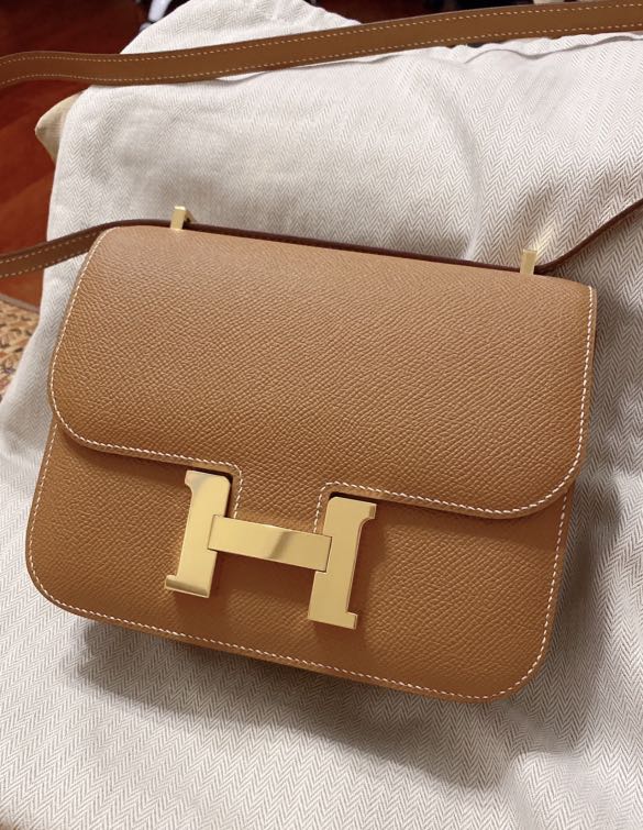 hermes constance gold