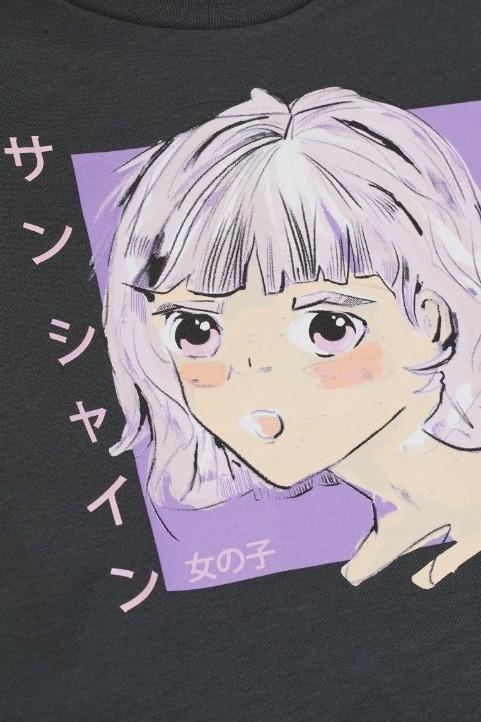 Anime shirt h&m online