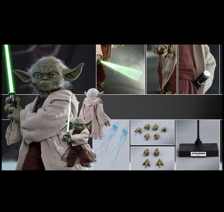 Hot toys yoda attack of store the clones