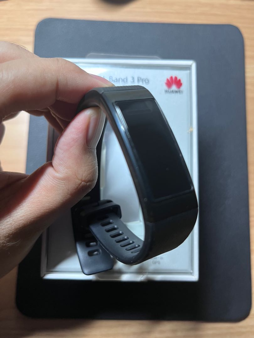 Huawei Band 3 Pro, Fesyen Pria, Jam Tangan di Carousell