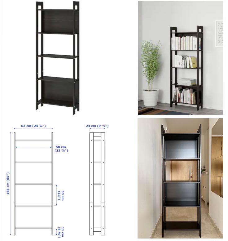 IKEA LAIVA Bookcase, Furniture & Home Living, Furniture, Shelves