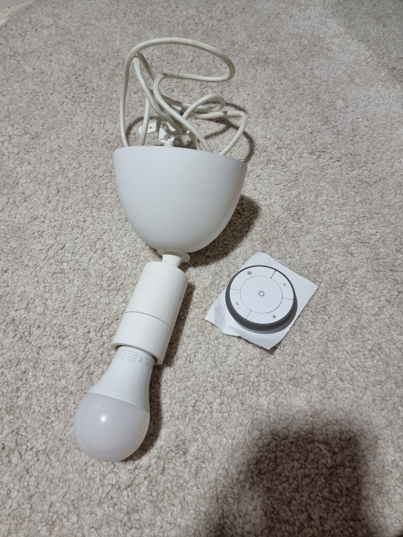 IKEA LIGHT SET REMOTE CONTROLLER DIMS LIGHT 3 COLOURS, Furniture & Home