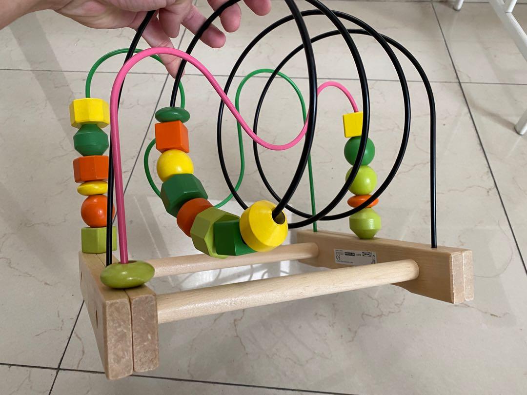 Ikea Mula Roller Coaster Beads Bayi Anak Mainan Baby Walker Di Carousell