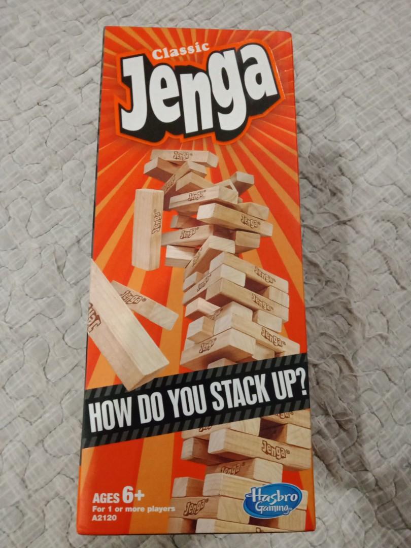 Jenga blocks, Hobbies & Toys, Toys & Games on Carousell