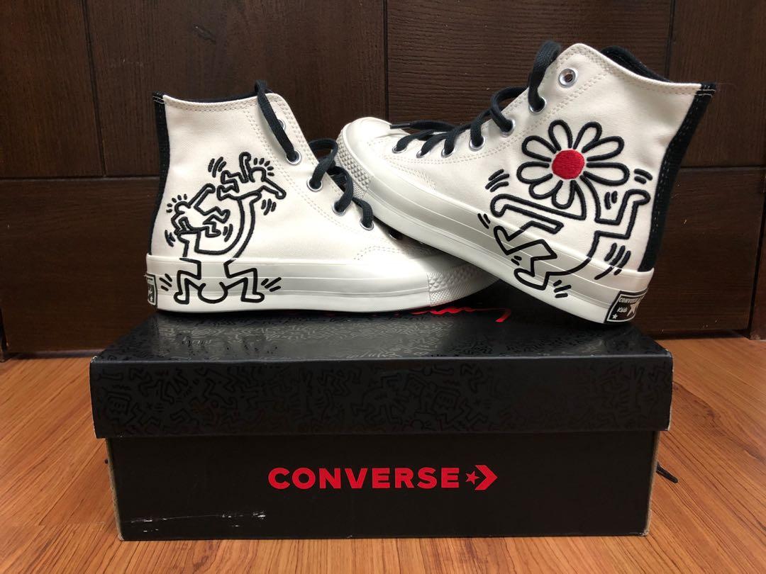 converse collab keith haring