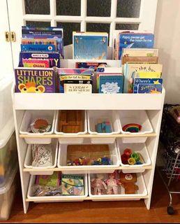 Kids Toy Organizer Shelves Baskets