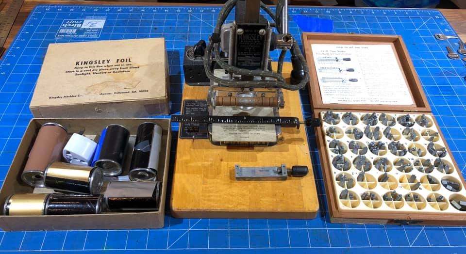 Kingsley Hot stamping Machine M50, Hobbies & Toys, Stationery & Craft