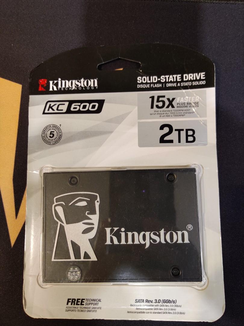 Kingston KC600 2TB SSD (Brand New)