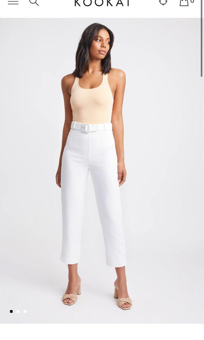 Kookai Brea cropped pants, Women's 