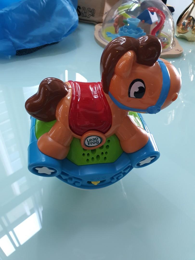 Leapfrog roll & go rocking sales horse