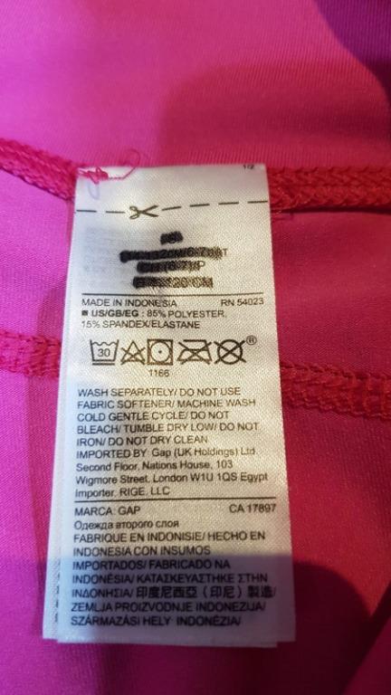 Legging GAP Fit, Sz. M, pink color