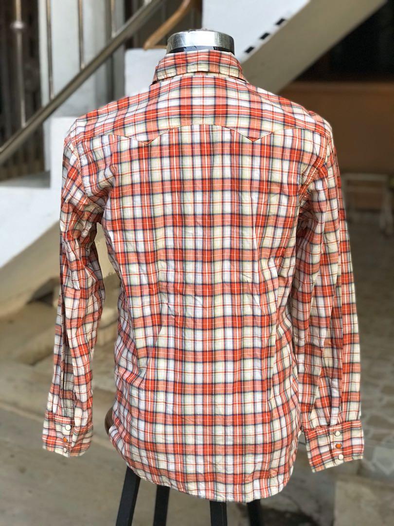 Levis Pearl Snap Button Western Style Shirt