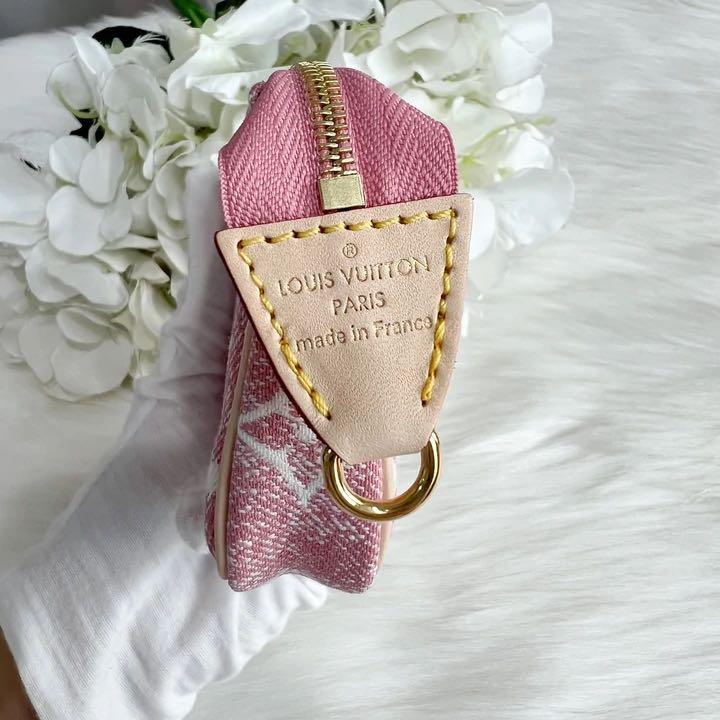 Louis Vuitton Pink Denim Micro Pochette SOLD OUT! BNIB! Fast Ship