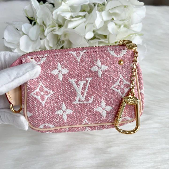 Louis Vuitton Pink Denim Micro Pochette SOLD OUT! BNIB! Fast Ship!