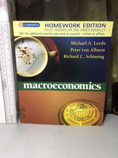 Macroeconomics Homework Edition Leeds, Allmen & Schiming