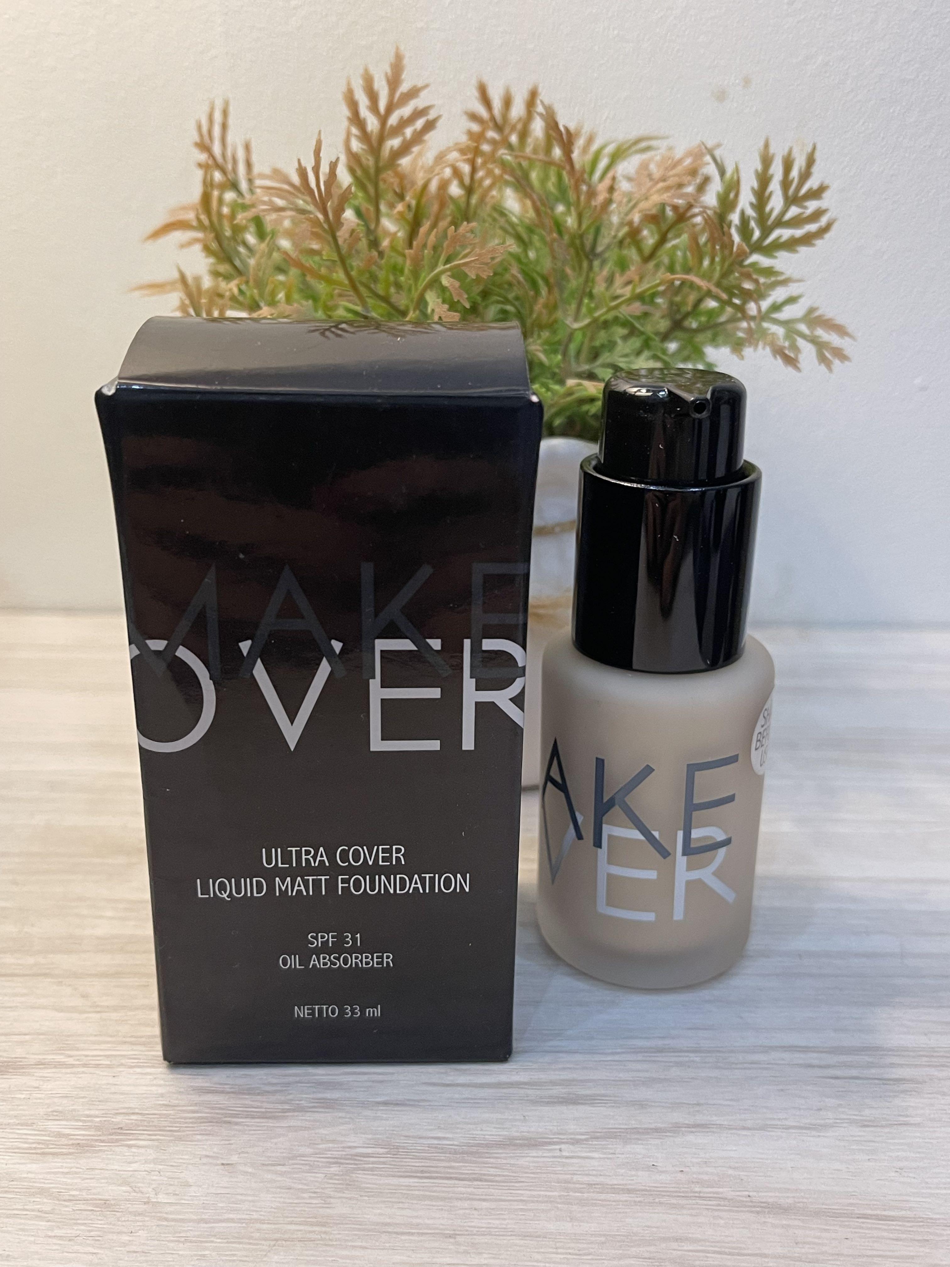 MAKE OVER Ultra Cover Liquid Matt Foundation 33 ml Matte