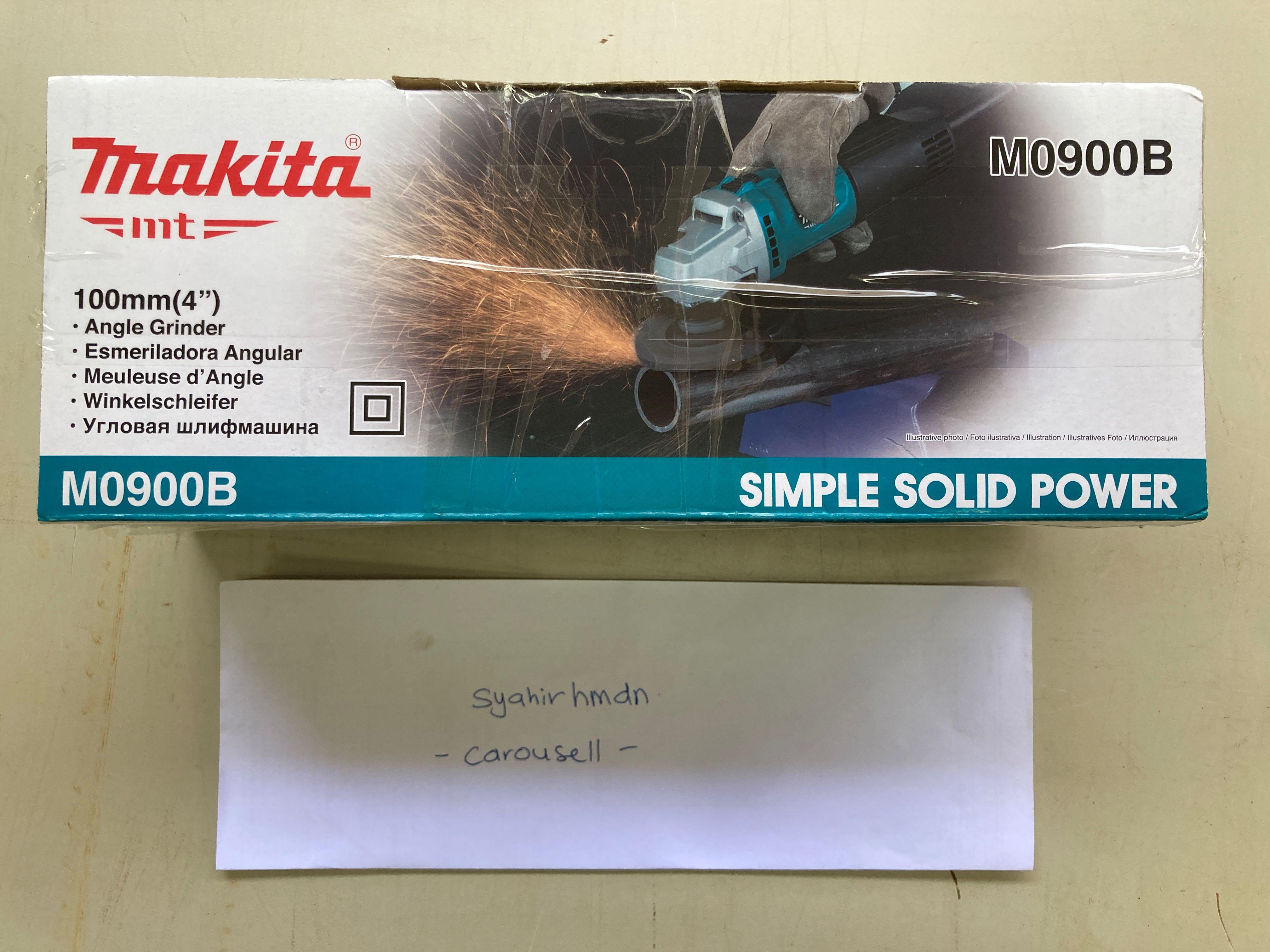 Makita angle top grinder m0900b
