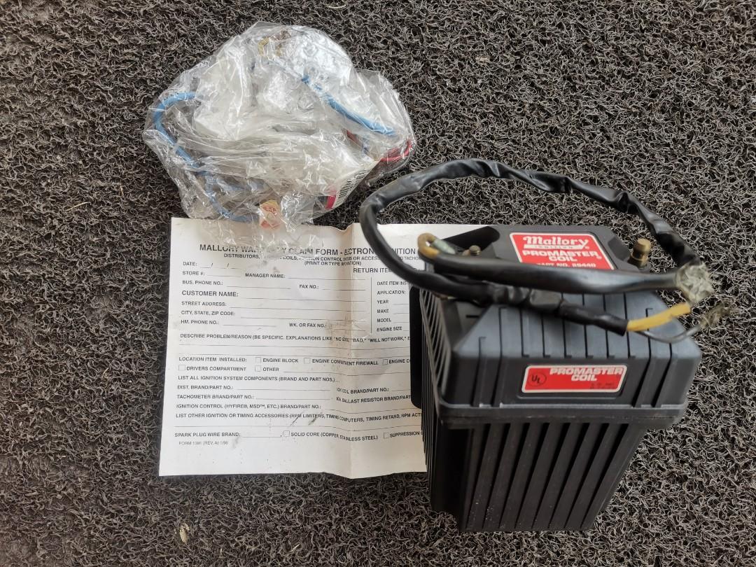 Mallory promaster ignition coil, Car Accessories, Accessories on Carousell