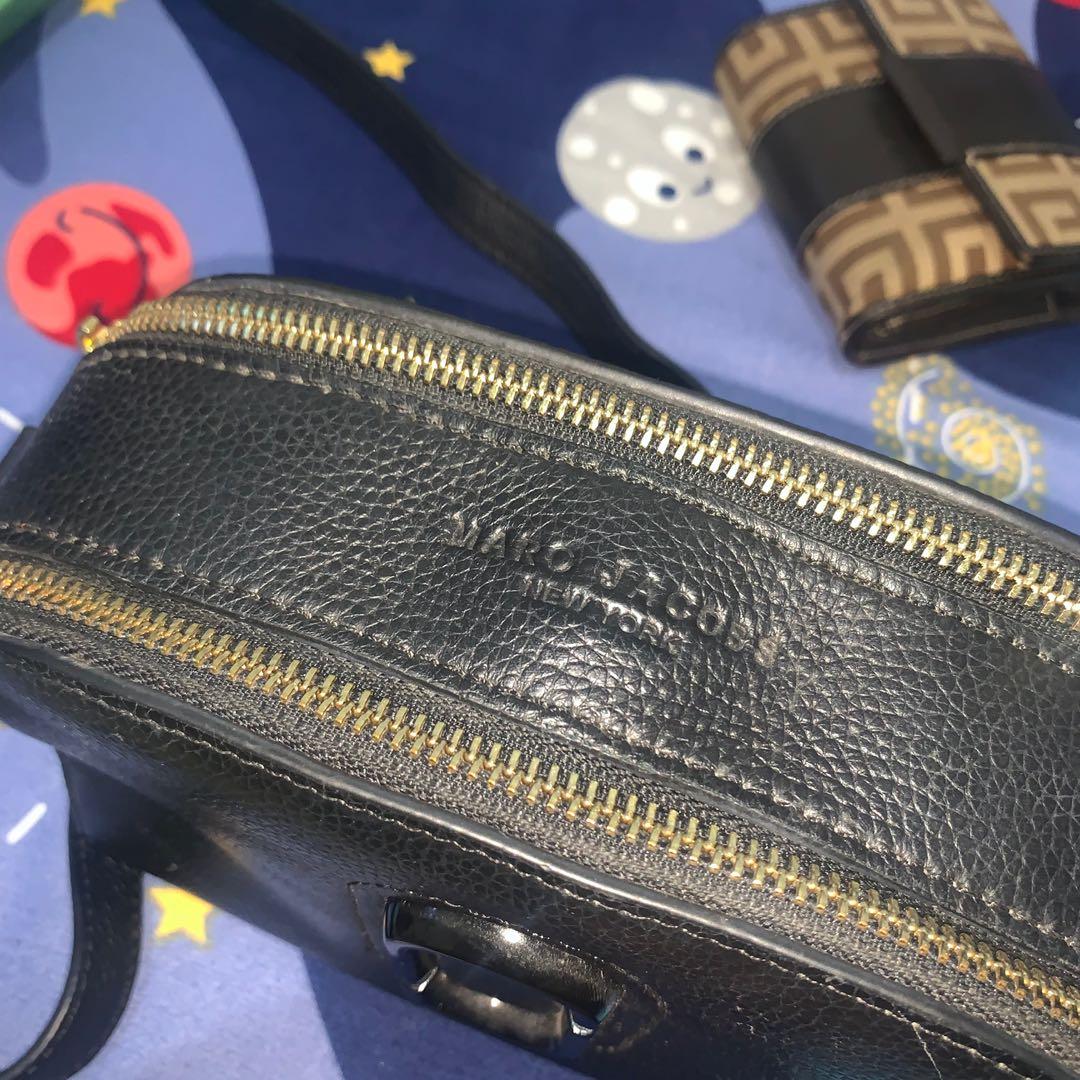 Marc Jacobs Snapshot Shutter Bag Crossbody Sling Bag, Women's Fashion