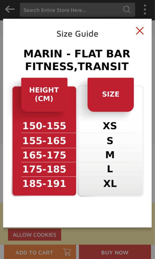 Marin Presidio 2 bike size XS Sports Equipment Bicycles Parts Parts Accessories on Carousell