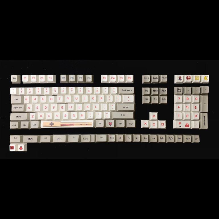 Mario/Bowser/Retro Console Keycaps, Computers & Tech, Parts ...
