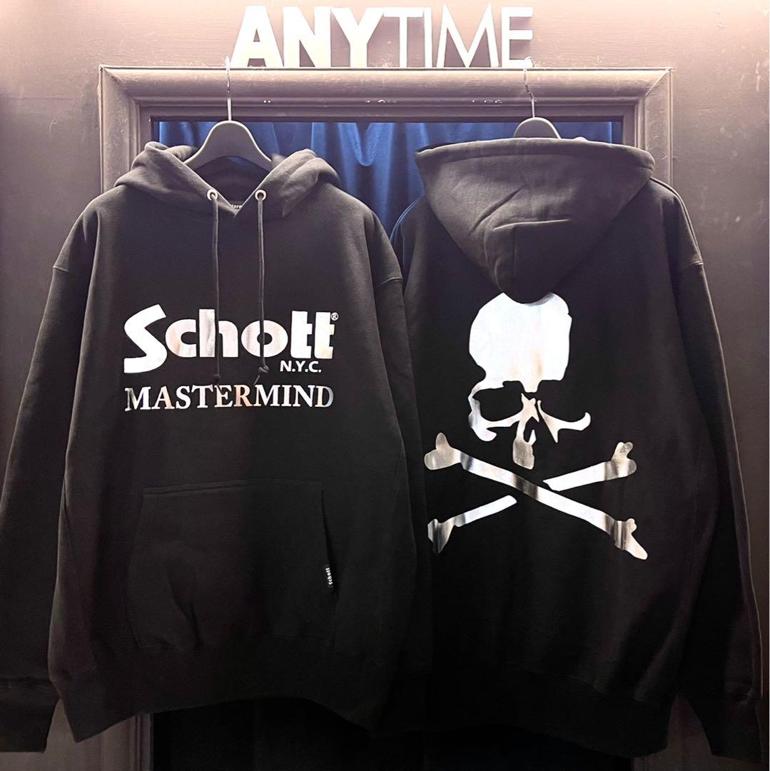 mastermind JAPAN x Schott, 男裝, 上身及套裝, 衛衣- Carousell