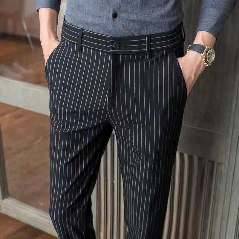 Men's Bootcut Pinstripe Trouser | dunhill US Online Store