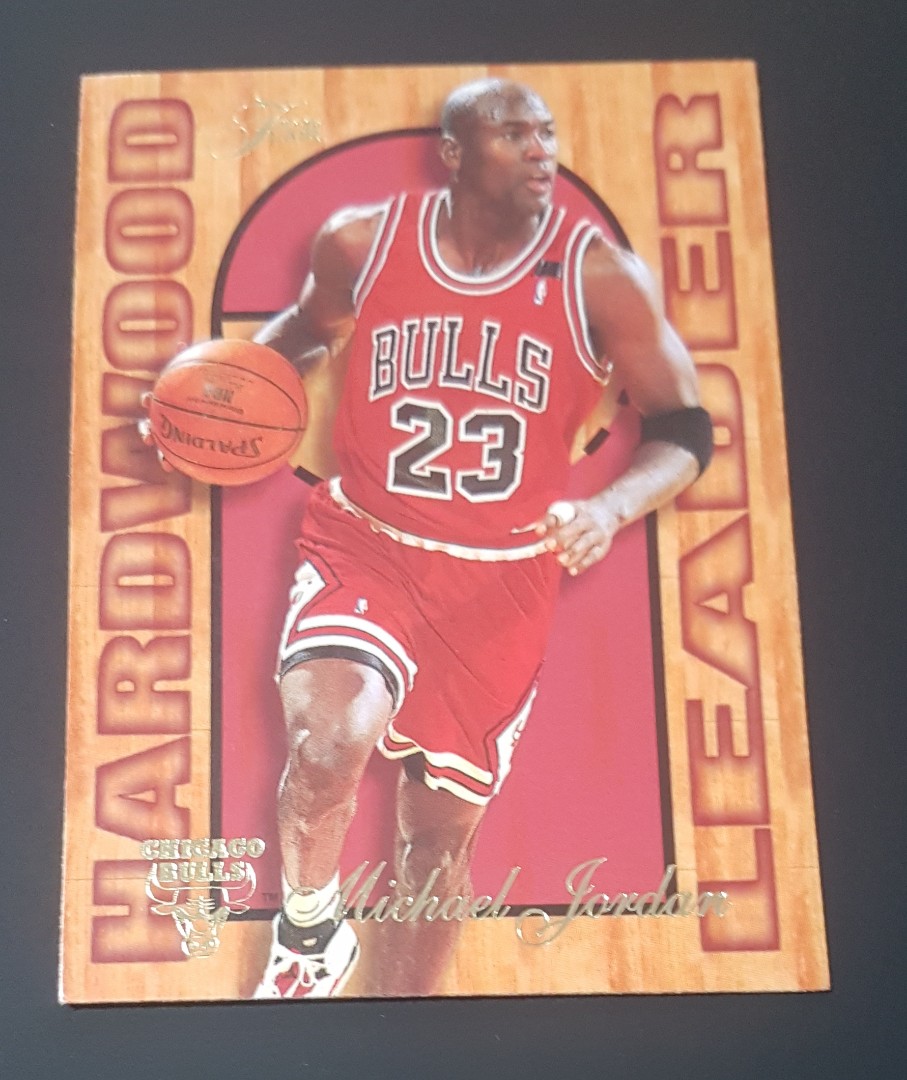michael jordan league leaders card
