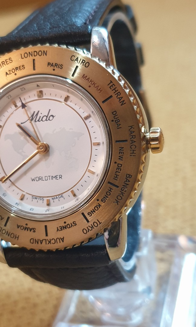 Mido worldtimer watch best sale
