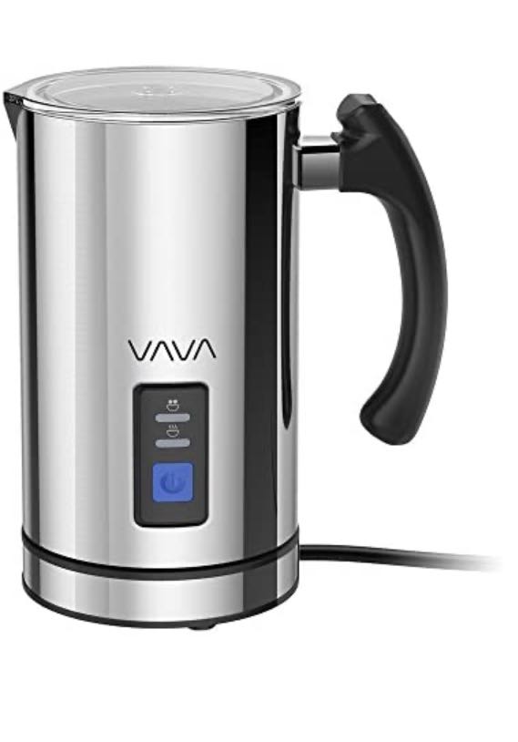 Milk Frother, VAVA Electric Liquid Heater with Hot or Cold Milk