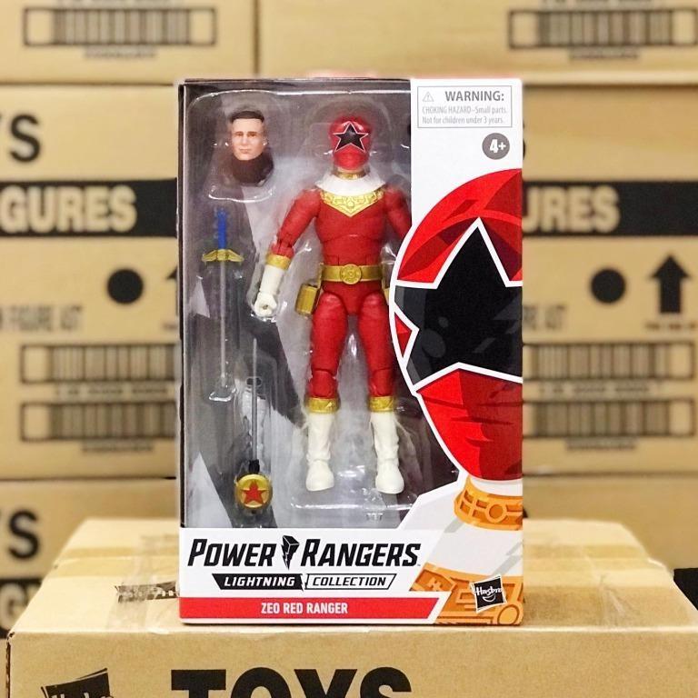 SOLD OUT!!! MISB LIGHTNING COLLECTION POWER RANGERS ZEO RED, Hobbies &  Toys, Toys & Games on Carousell