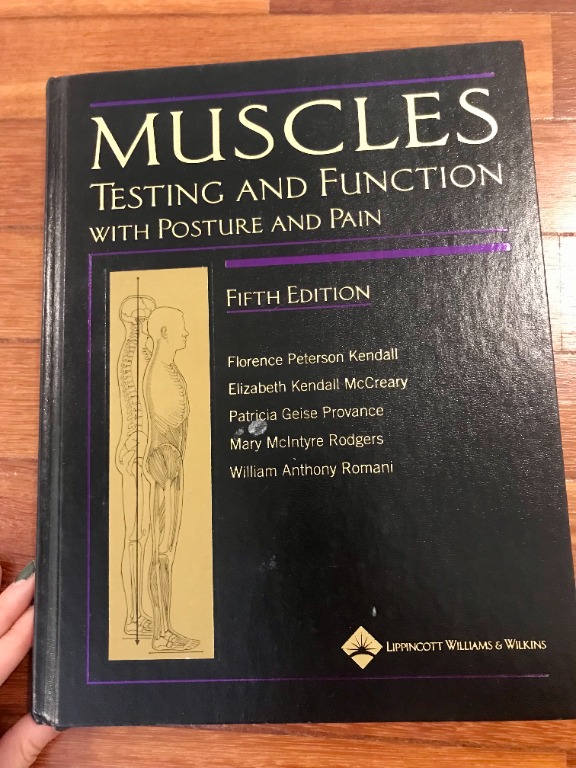 Muscles: Testing and Testing and Function with Posture and Pain