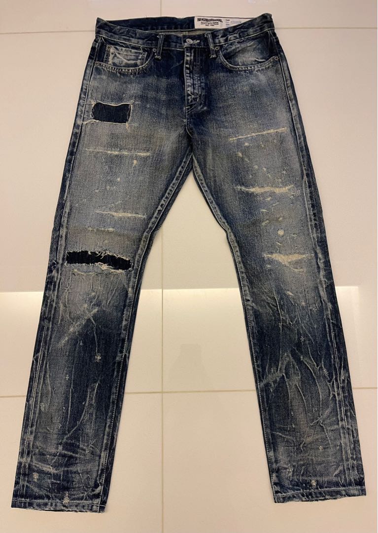 NEIGHBORHOOD Jeans DP Narrow Size Small 極新淨, 男裝, 褲 