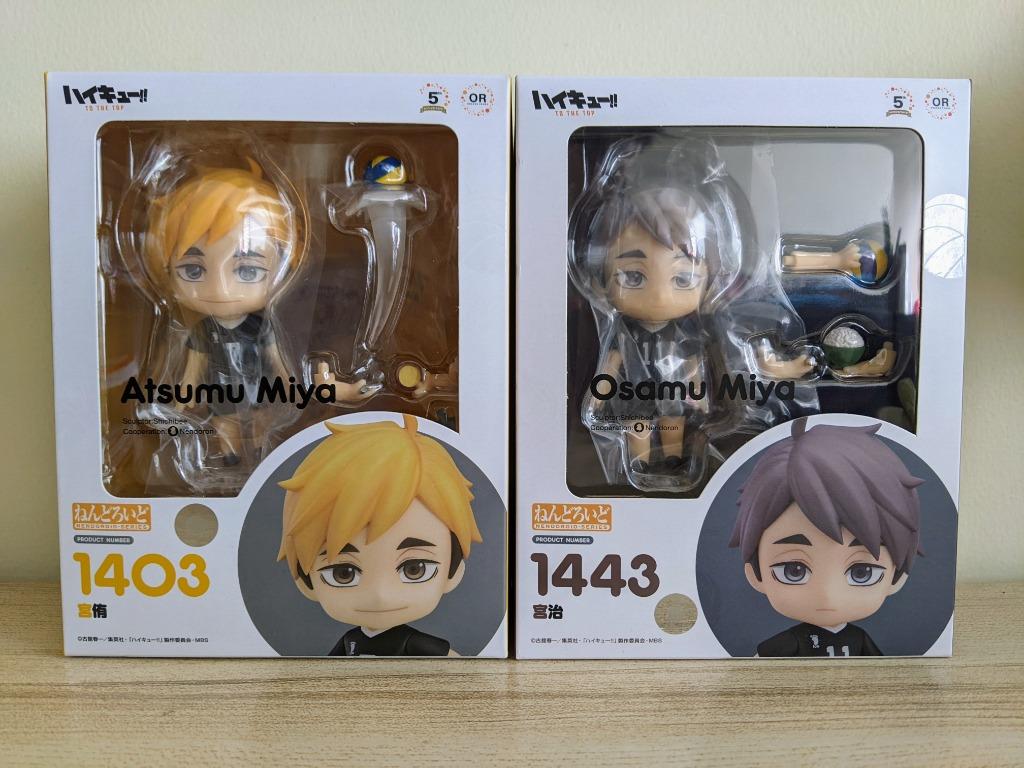 Figurine Nendoroid Atsumu Miya (Haikyuu!!) - Orange Rouge #1403, Neuf