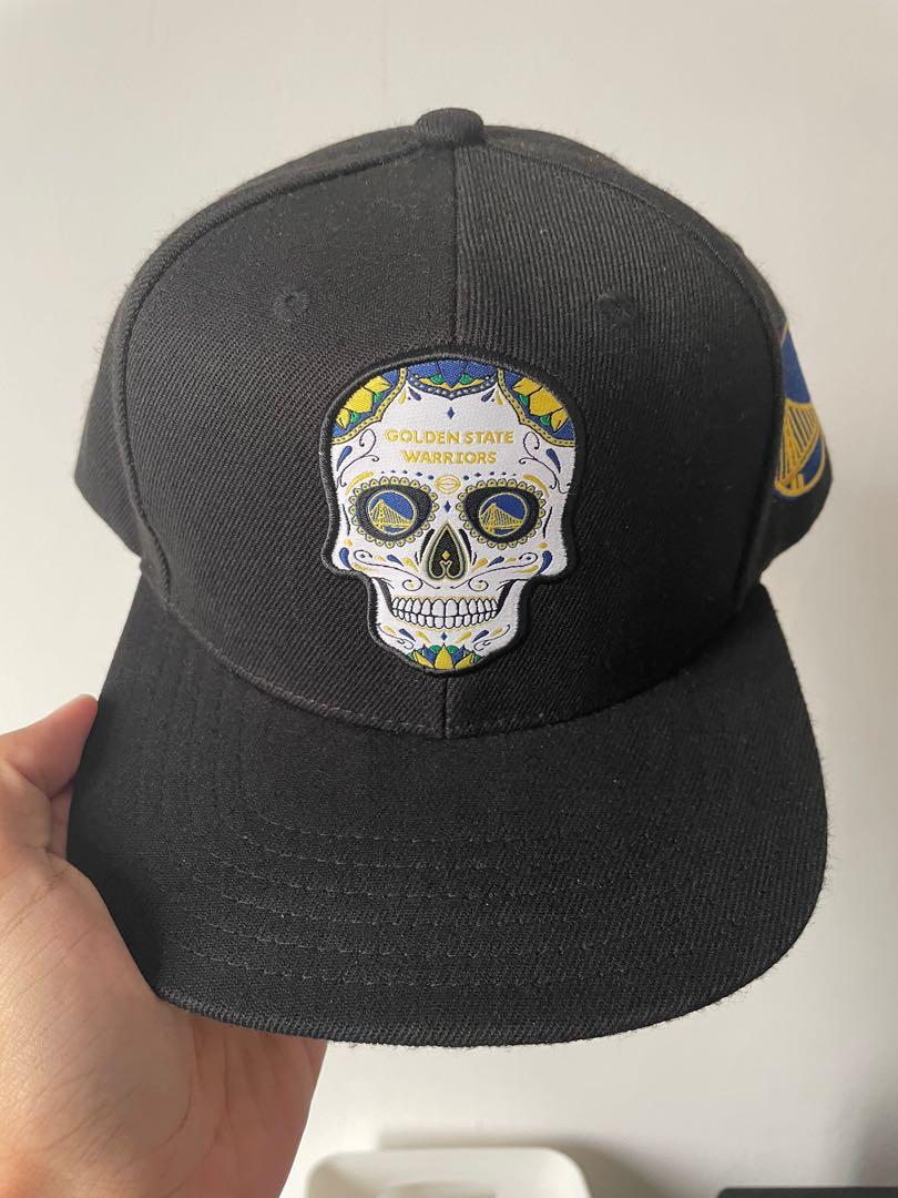 Golden state warriors skull cap online