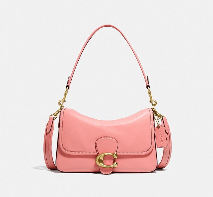 Coach bag cheap pink color