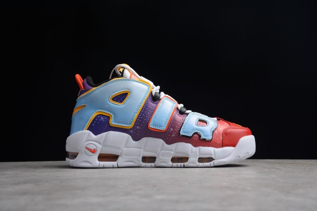 Nike Air More Uptempo red blue shoes Euro 36 45 Men s Fashion