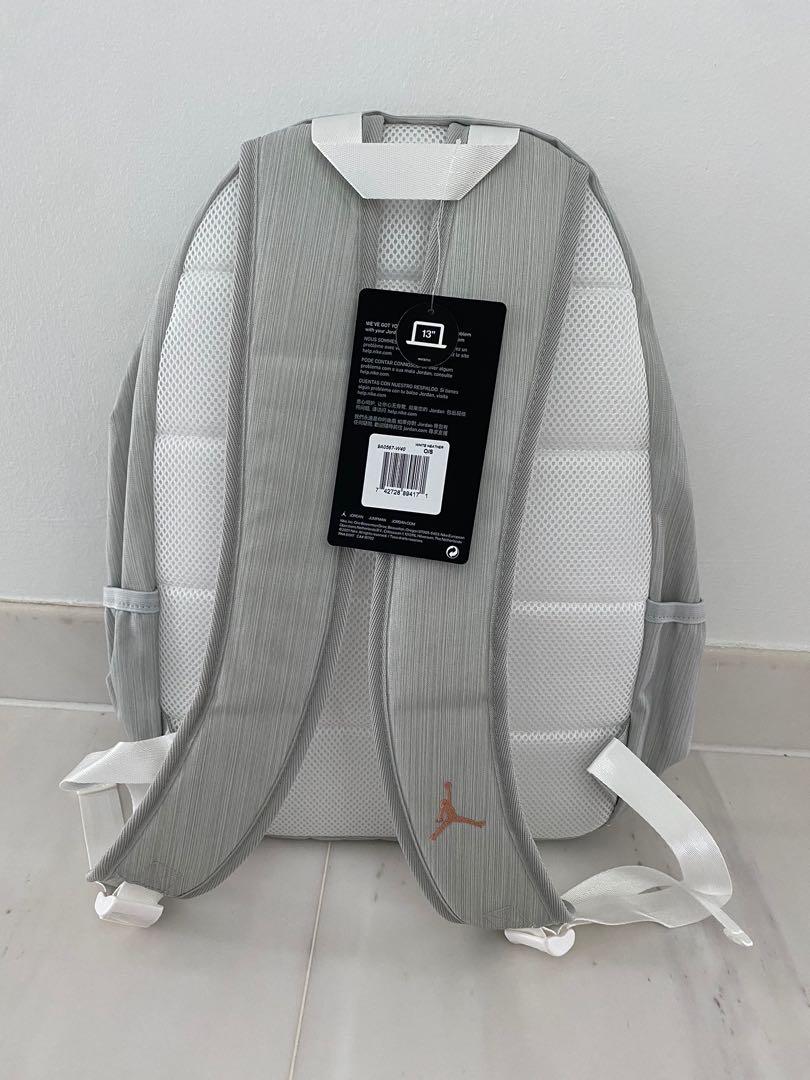 NIKE Jordan Unisex Airess Backpack in Light Grey Heather, Men's Fashion,  Bags, Backpacks on Carousell