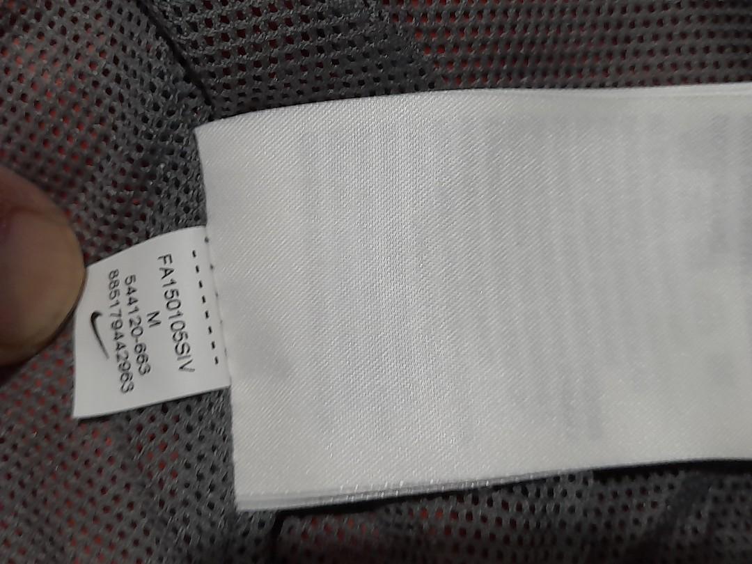 NIKE RED TAG TWOTONE WINDBREAKER HOODIE 