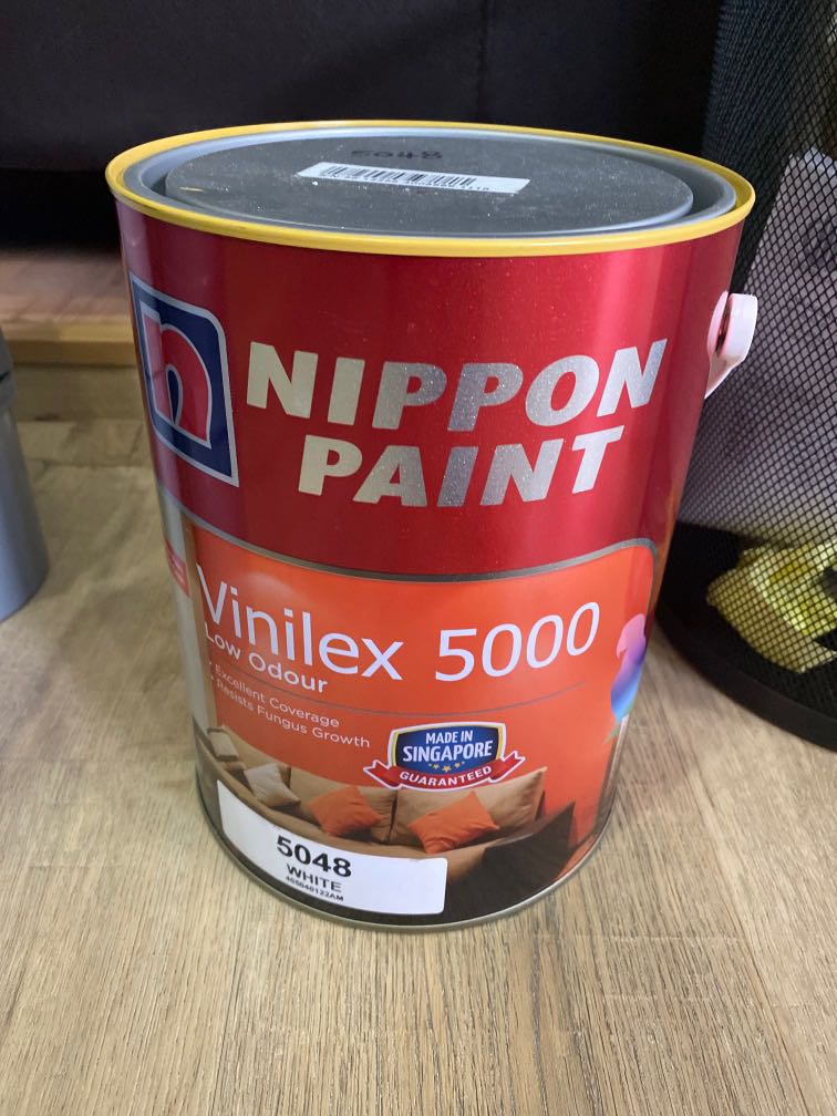 Nippon Paint Vinilex 5000 (White 5048), Everything Else on Carousell