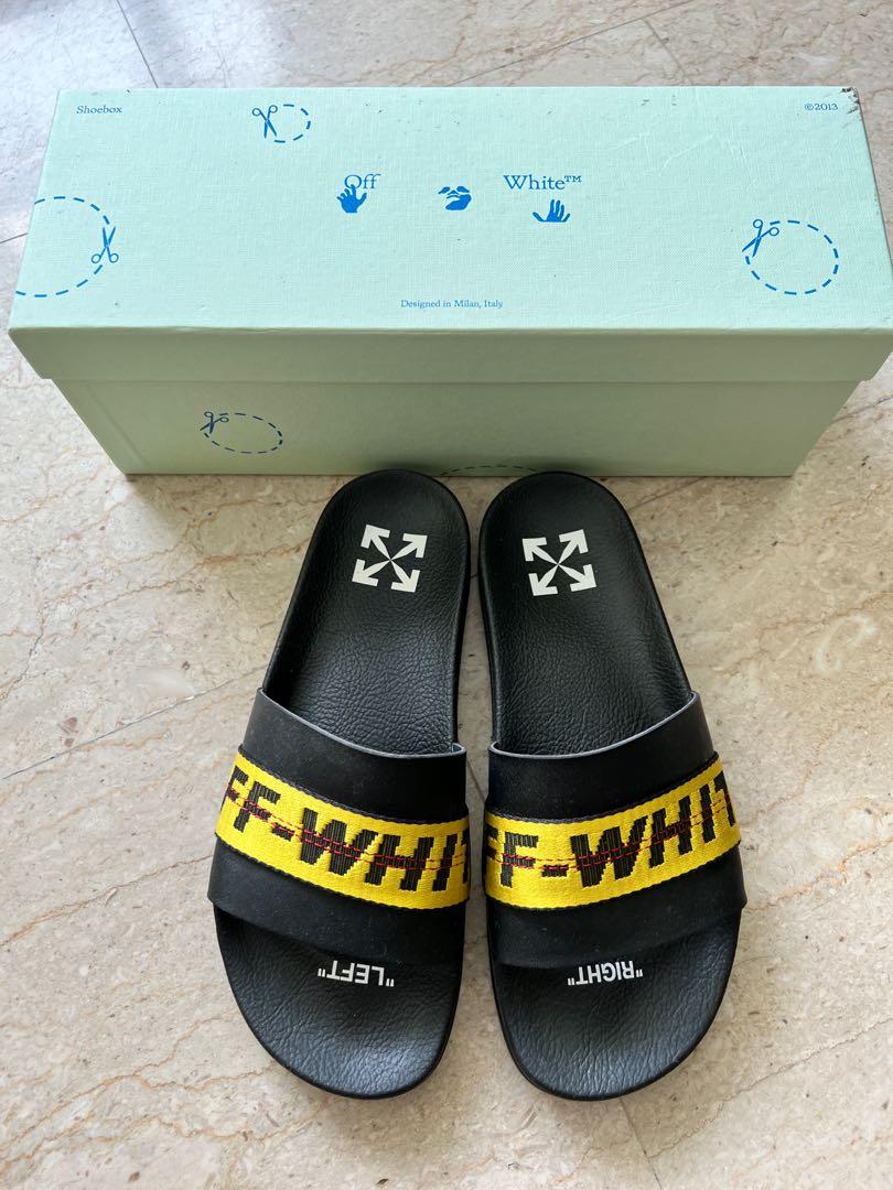 Off White slides size 41 mens Men s Fashion Footwear Flipflops