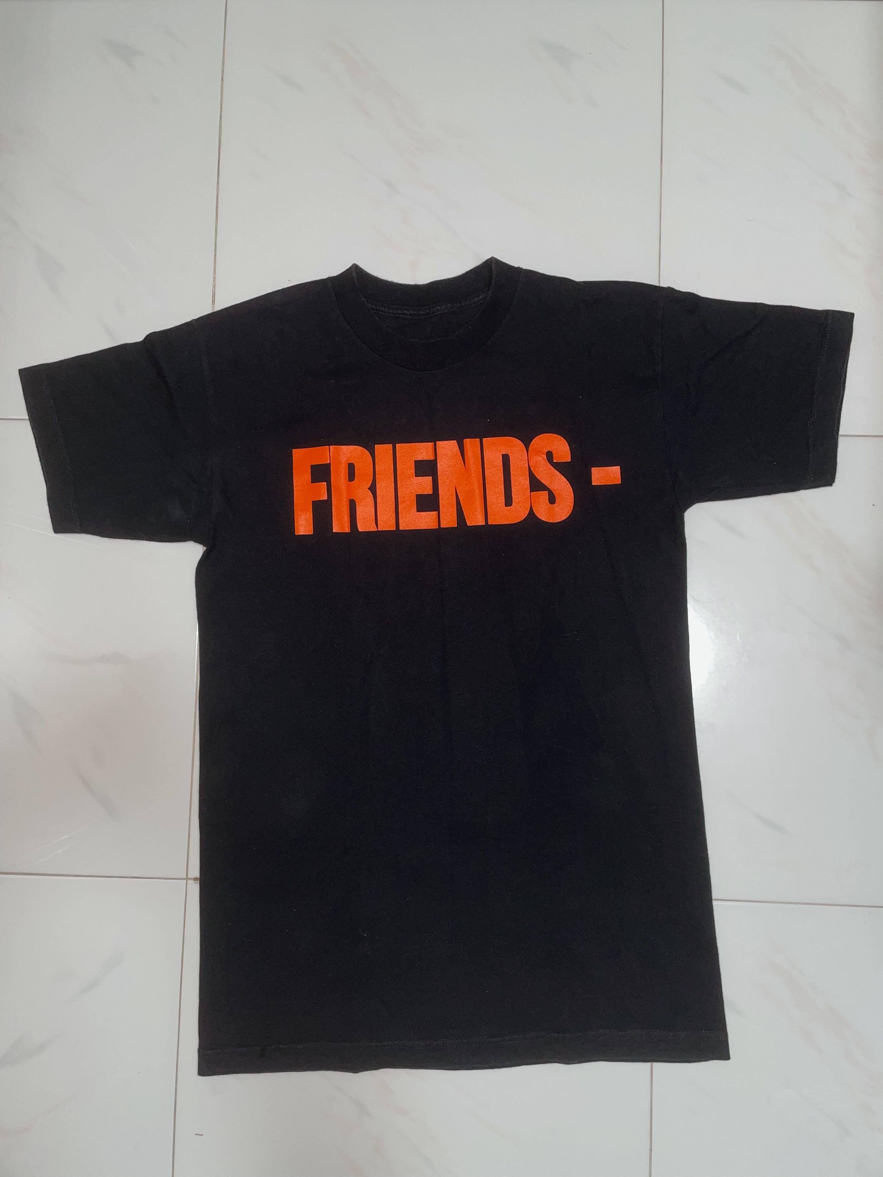 Orange Vlone Shirt Men s Fashion Tops Sets Tshirts Polo
