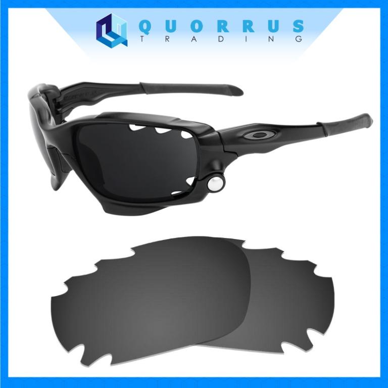 ORIGINAL OAKLEY JAWBONE RACING JACKET BLACK IRIDIUM NON VENTED REPLACEMENT LENS ONLY QUORRUSTRADING