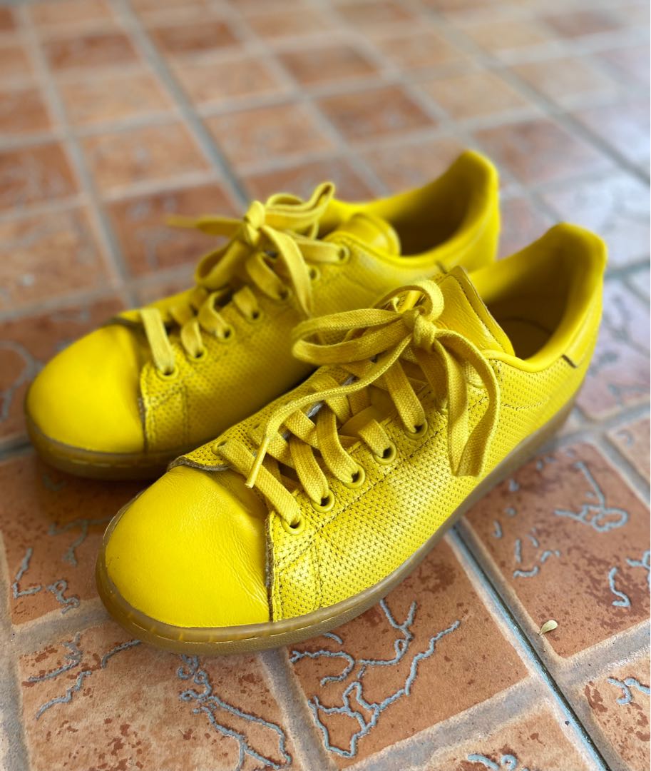 Original Stan Smith Adidas Adicolor Edition Yellow, Men's Fashion ...