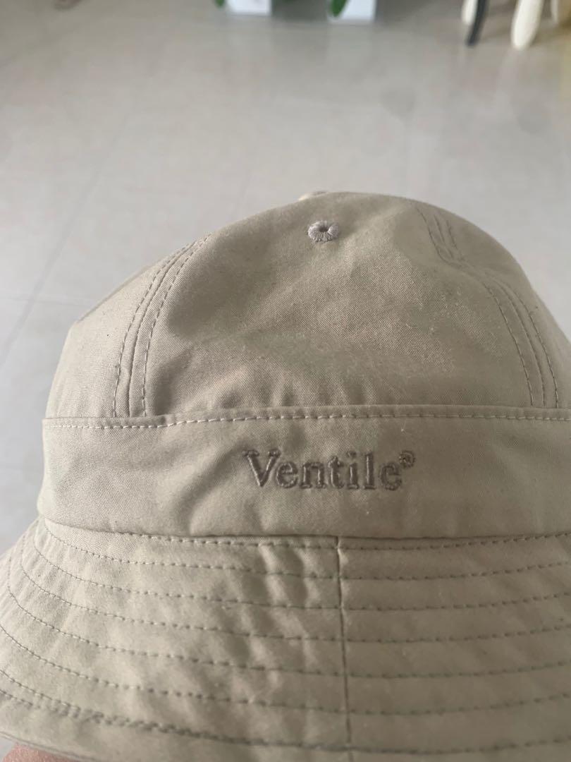 Palace Ventile Bucket Hat Stone, Men's 
