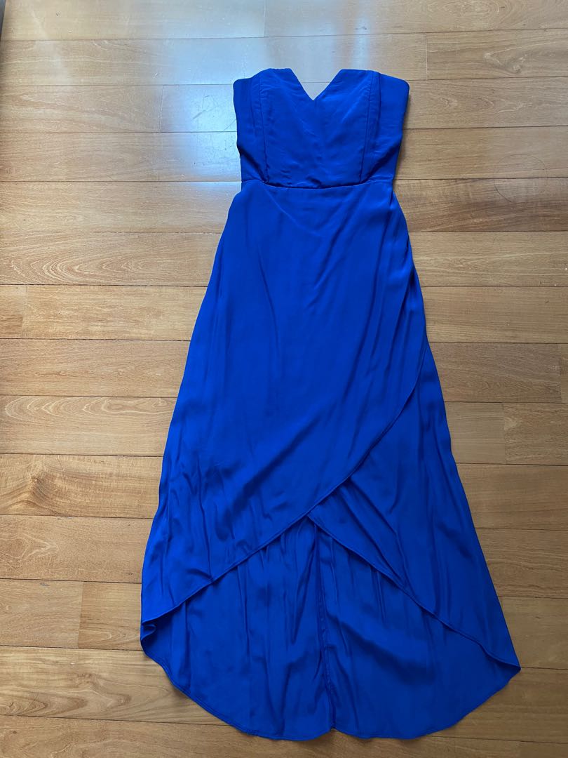 Paulina Katarina royal blue bustier dress, Women's Fashion, Dresses ...