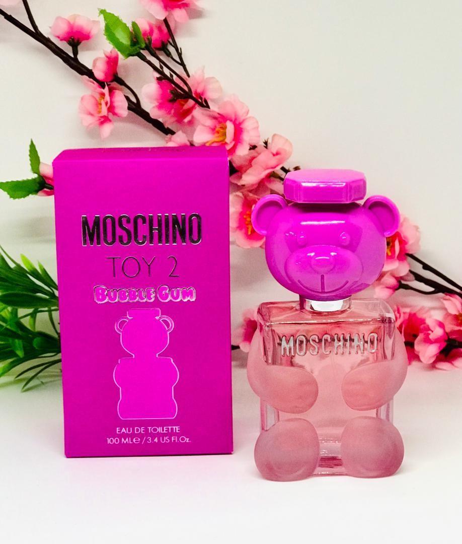  Moschino Moschino Toy 2 Bubble Gum EDT Spray Women 3.4 oz :  Beauty & Personal Care