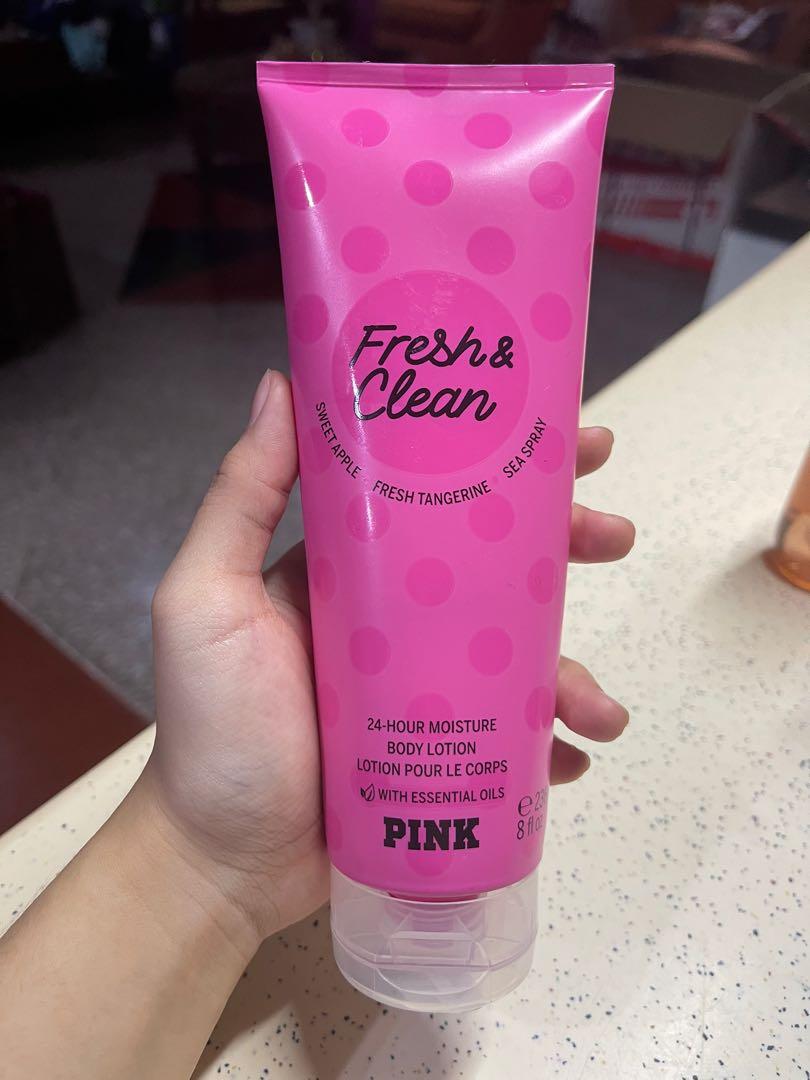 Pink fresh best sale and clean lotion